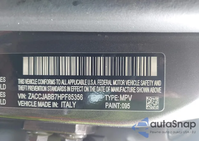 ZACCJABB7HPF85356: 43229415