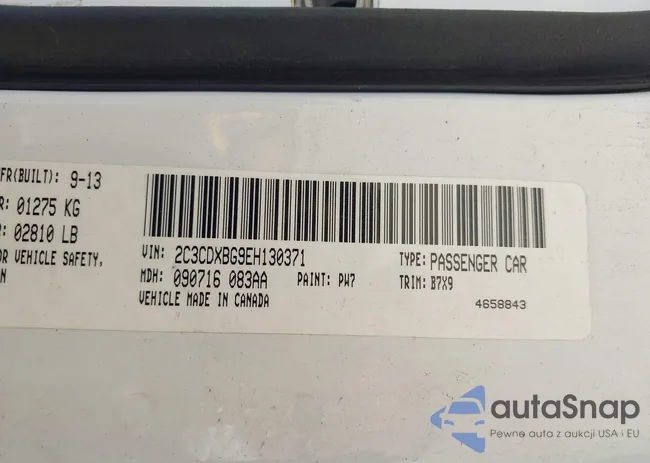 2C3CDXBG9EH130371: 43228536