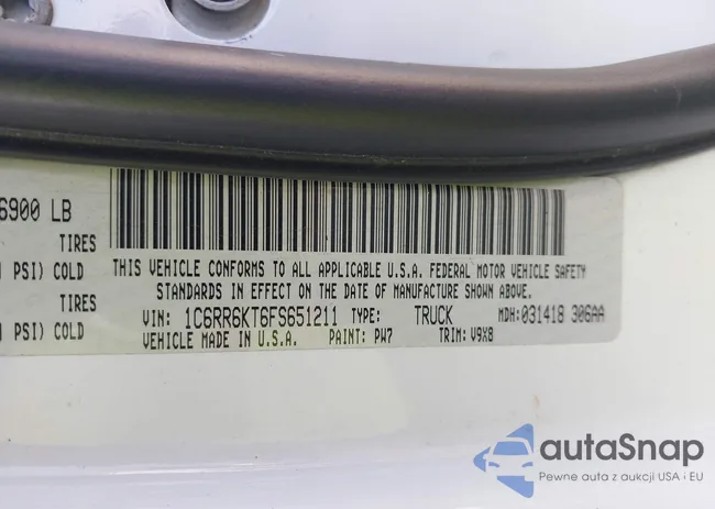 1C6RR6KT6FS651211: 43229604