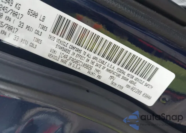 1C4RJFAG0EC109826: 43229751