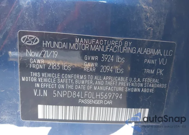 5NPD84LF0LH569794: 43230536