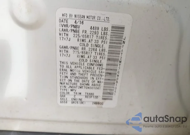 JN8AT2MT7GW001041: 43231898