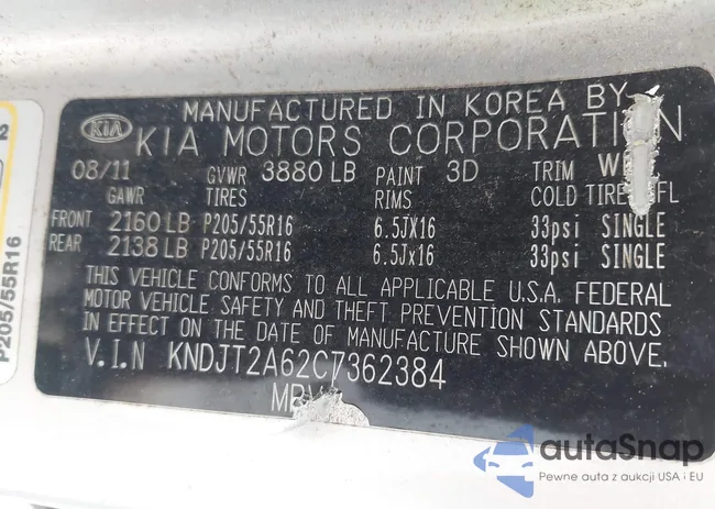 KNDJT2A62C7362384: 43232129