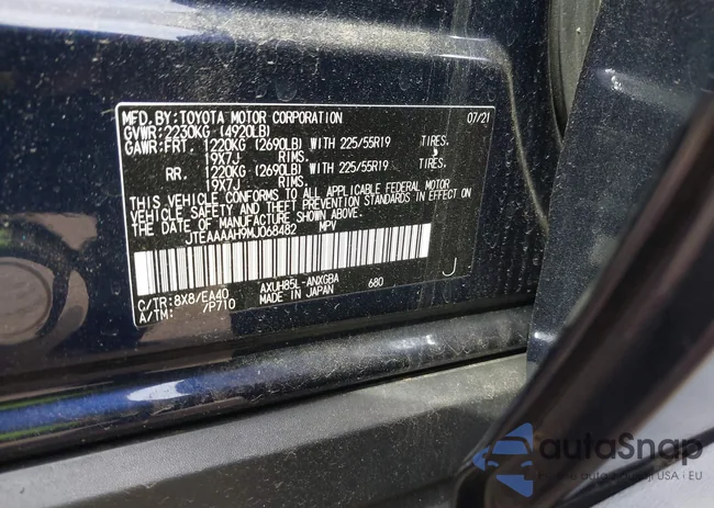 JTEAAAAH9MJ068482: 43232264