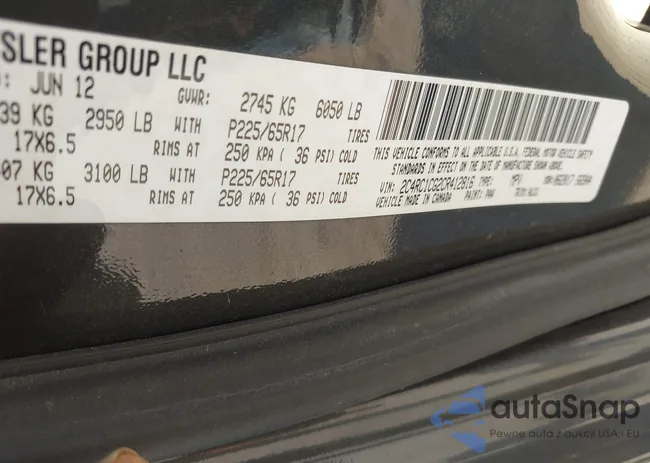 2C4RC1CG2CR412816: 43232395