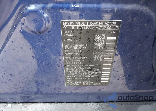 KNMAT2MT7JP531653: 43231662