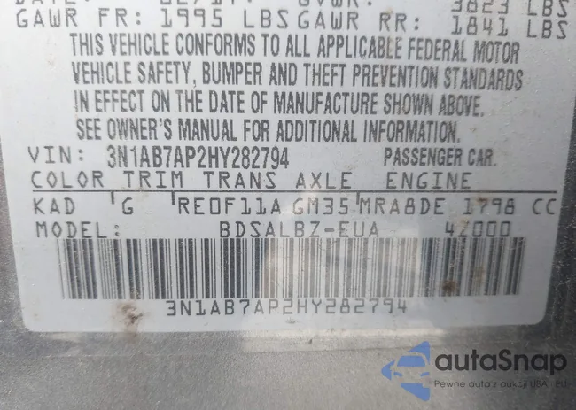 3N1AB7AP2HY282794: 43232887