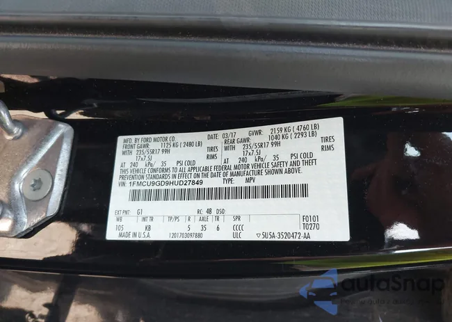 1FMCU9GD9HUD27849: 43233002