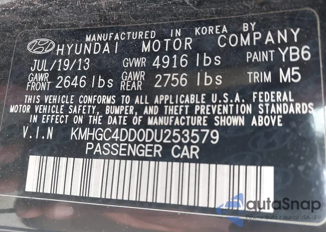 KMHGC4DD0DU253579: 43233062