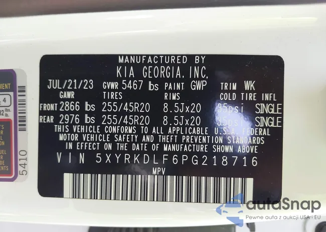 5XYRKDLF6PG218716: 43233065