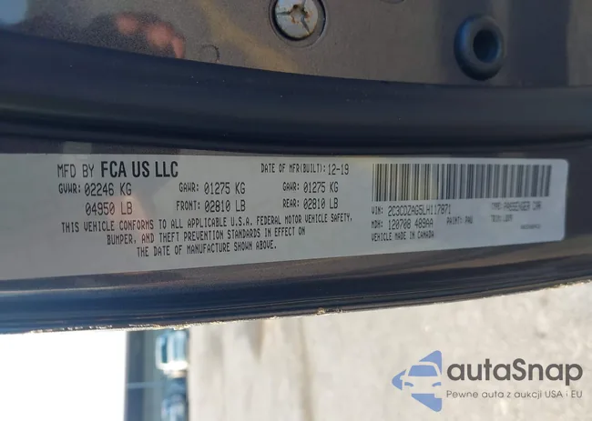 2C3CDZAG5LH117871: 43233269