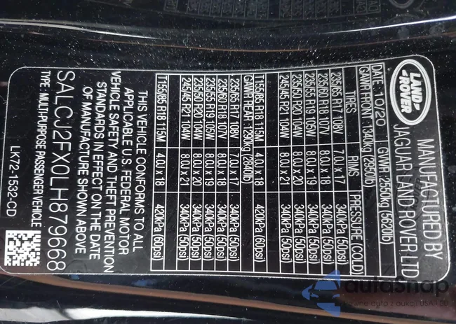 SALCJ2FX0LH879668: 43232829