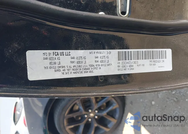 2C3CDXHG7LH138215: 43234001