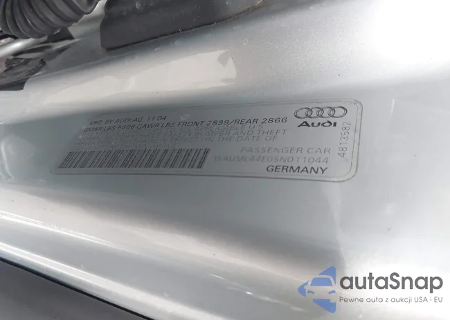 WAUML44E05N011044: 43233665