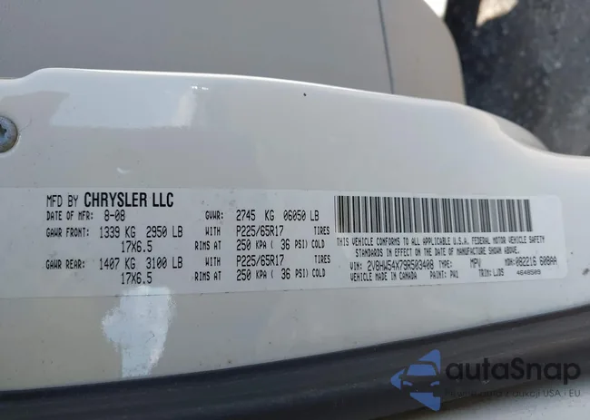 2V8HW54X79R503408: 43233790