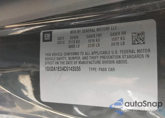 1G6DA1E34C0143936: 43234889