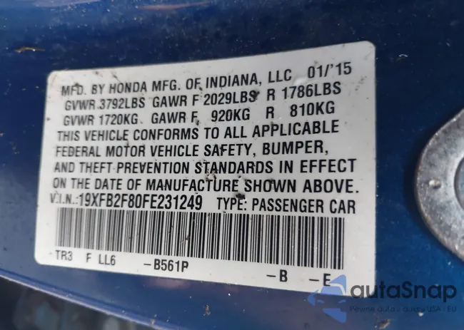 19XFB2F80FE231249: 43235108