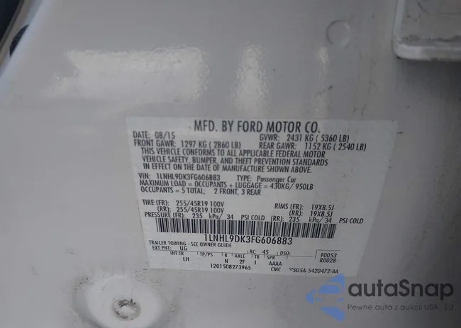 1LNHL9DK3FG606883: 43235131