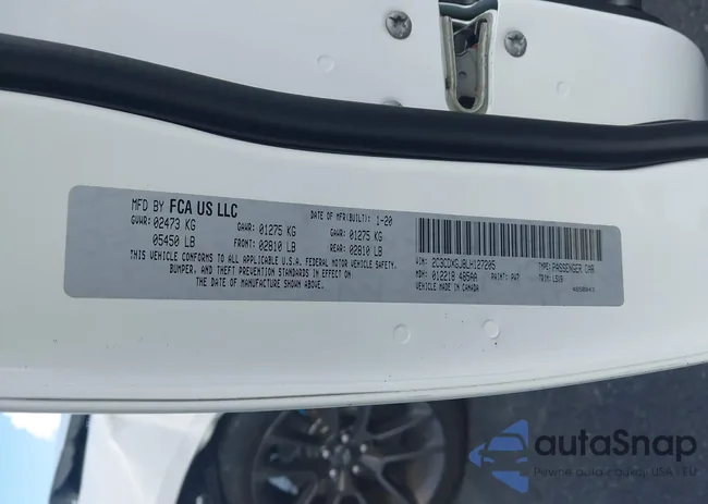 2C3CDXGJ8LH127205: 43234717