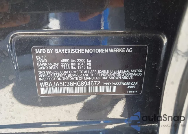 WBAJA5C36HG894672: 43236266