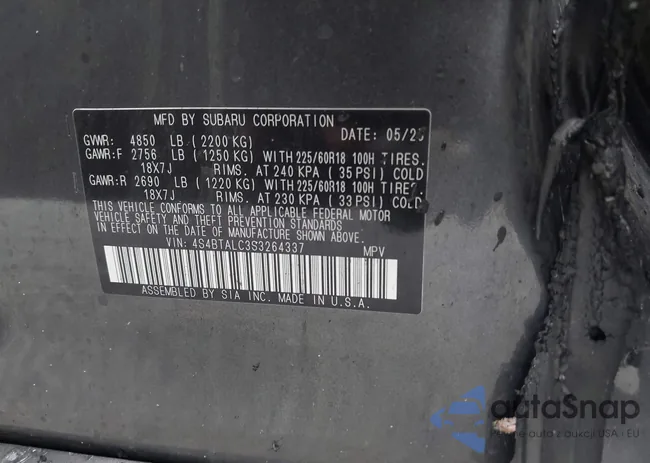 4S4BTALC3S3264337: 43236366