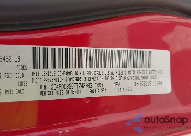 3C4PDCBG9FT742083: 43235694