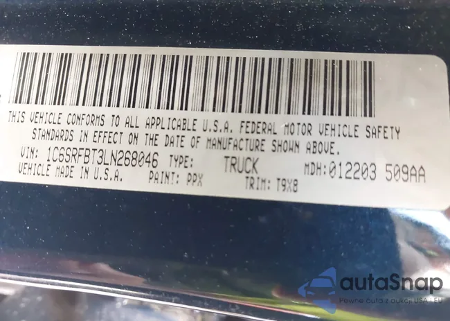 1C6SRFBT3LN268046: 43235767