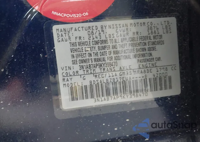 3N1AB7AP9KY398470: 43236948