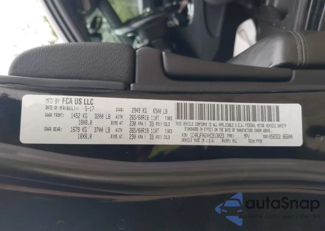 1C4RJFAGXHC913023: 43236965