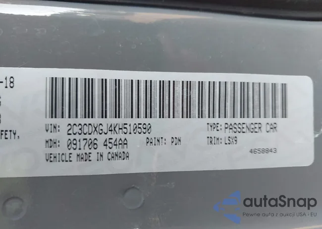 2C3CDXGJ4KH510590: 43237193