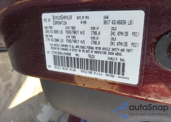 1D7HA18N04J240080: 43237408