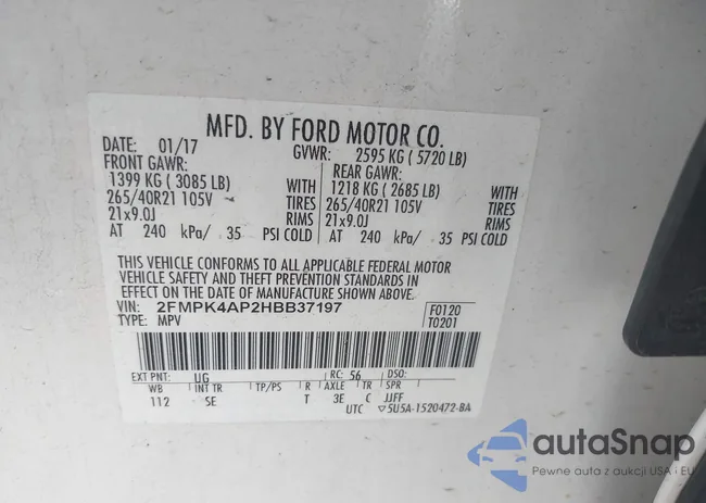 2FMPK4AP2HBB37197: 43236524