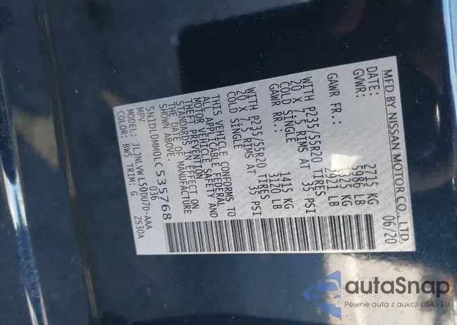 5N1DL0MM0LC535766: 43236599