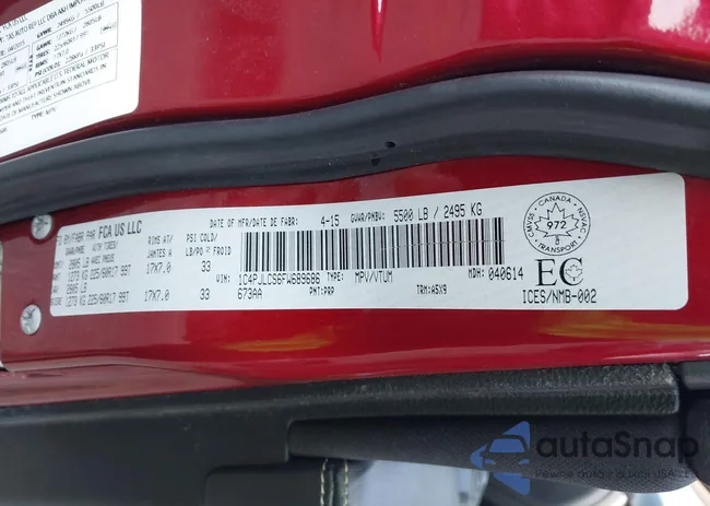 1C4PJLCS6FW689686: 43236647