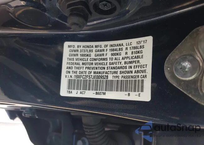 19XFC2F57JE009528: 43236648