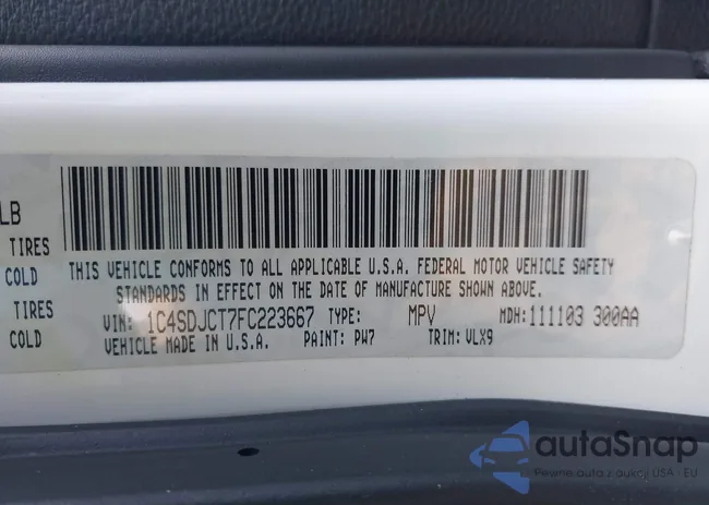 1C4SDJCT7FC223667: 43238209