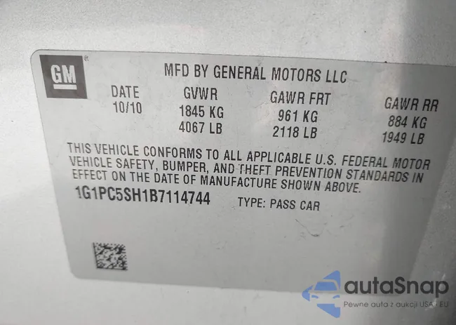 1G1PC5SH1B7114744: 43238286