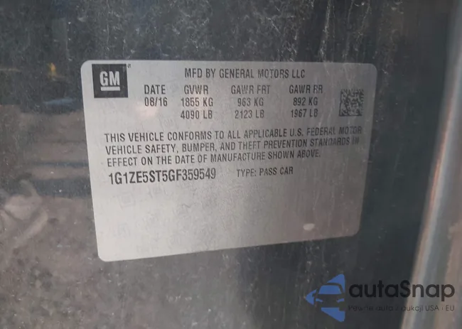 1G1ZE5ST5GF359549: 43238312