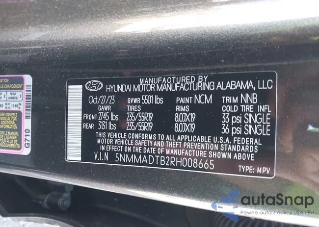 5NMMADTB2RH008665: 43238385