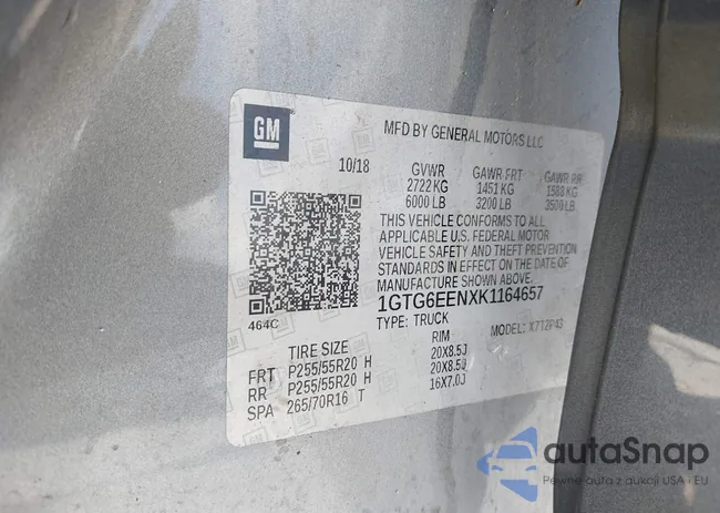 1GTG6EENXK1164657: 43239129