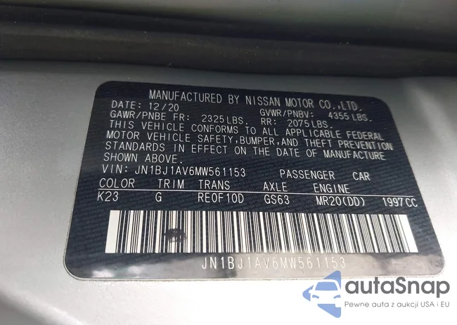 JN1BJ1AV6MW561153: 43238552