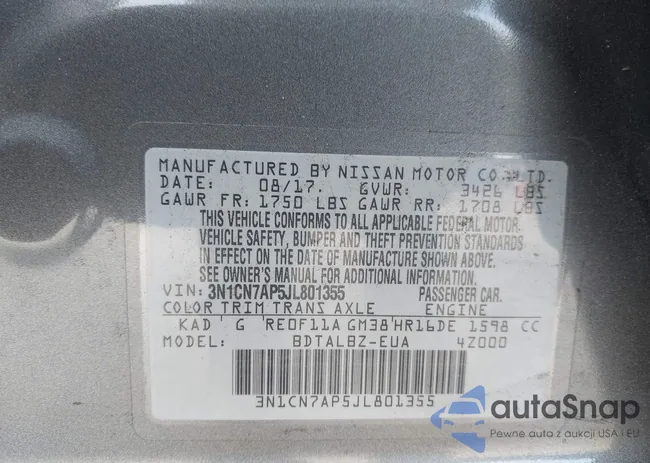 3N1CN7AP5JL801355: 43238747