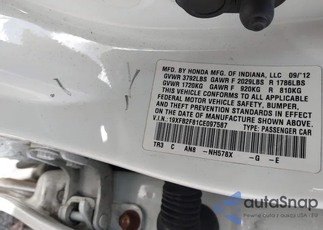 19XFB2F81CE097587: 43238837