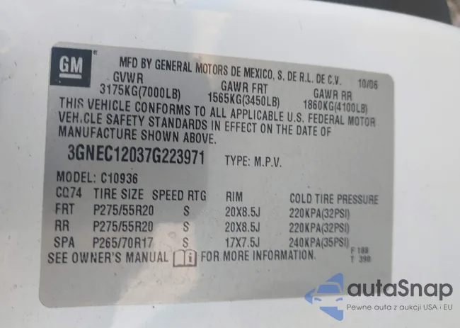 3GNEC12037G223971: 43239951