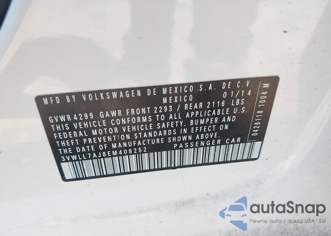 3VWLL7AJ8EM408252: 43240240