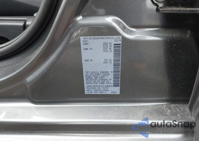 1N4BL4BV0SN329860: 43239745