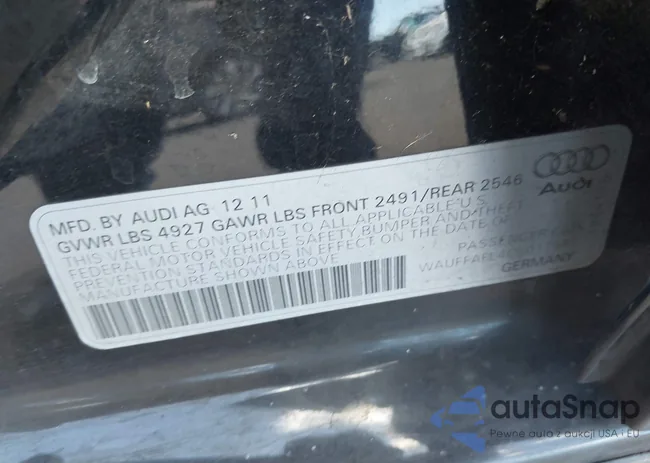 WAUFFAFL4CN017341: 43239787