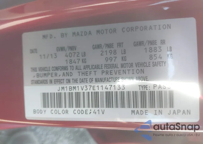 JM1BM1V37E1147133: 43239851