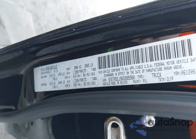 3C6TR5EJ3KG589360: 43240952