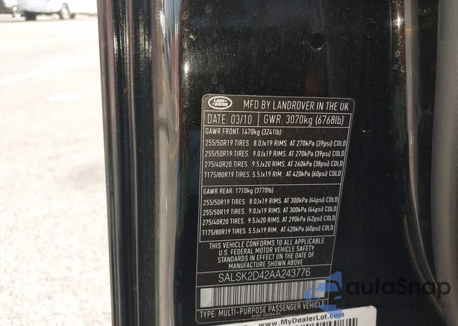 SALSK2D42AA243776: 43241053